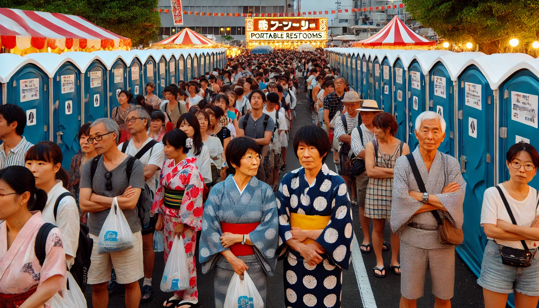 トイレが大変