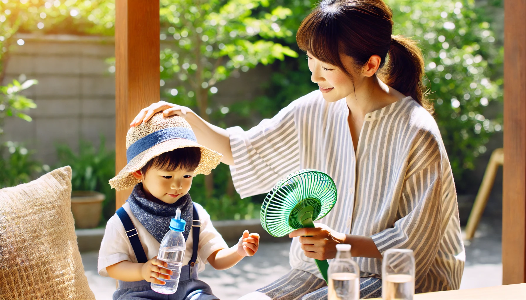 迷子・熱中症対策と注意点