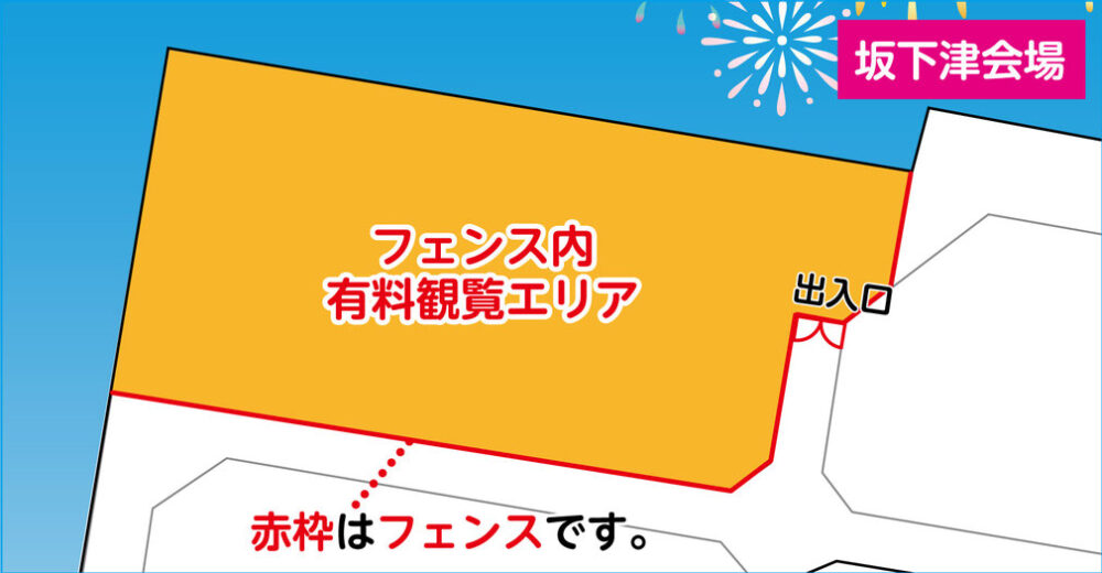 打ち上げ場所