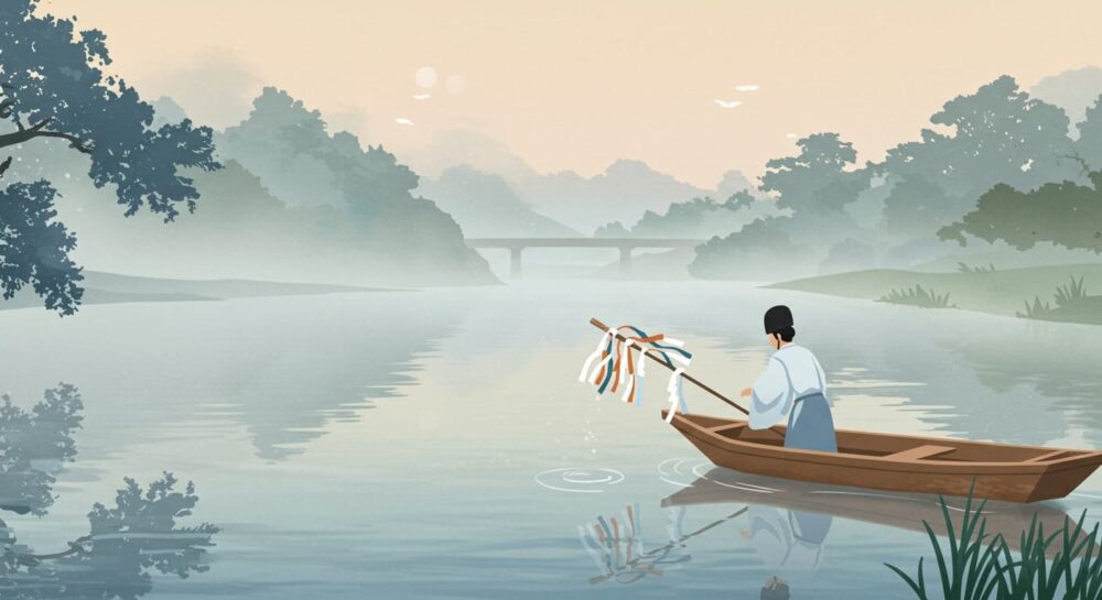 鉾流神事