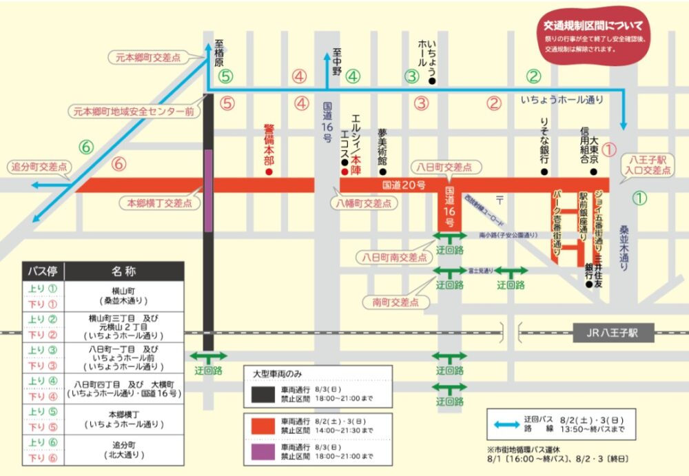 交通規制マップ