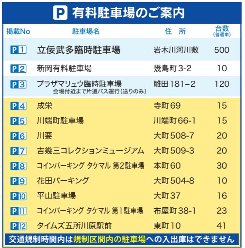 臨時駐車場
