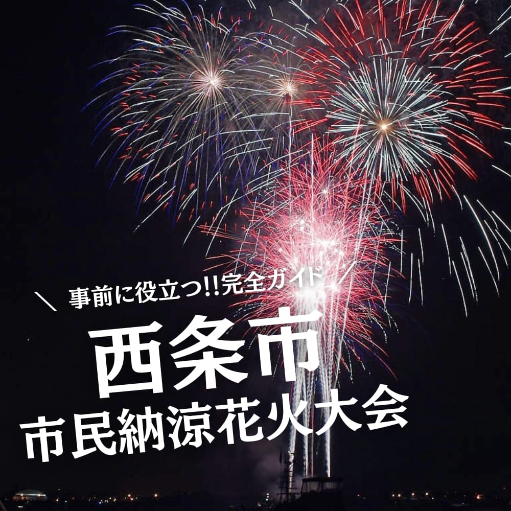 西条市市民納涼花火大会